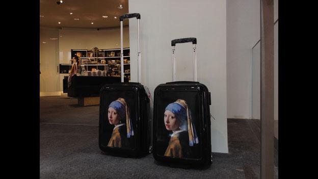 Girl With A Pearl Earring suitcases