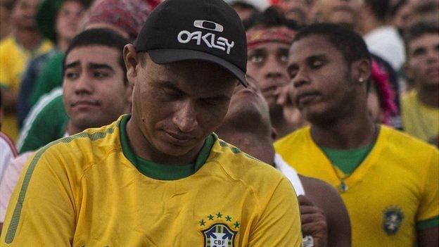 Brazil fans in Natal