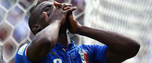 Italy forward Mario Balotelli