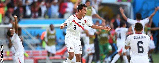 Costa Rica celebrate