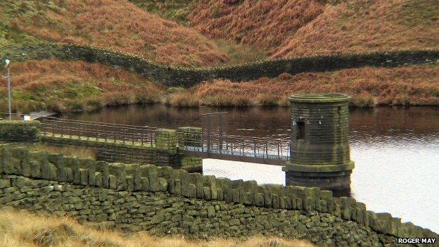 Snailsden reservoir in South Yorkshire