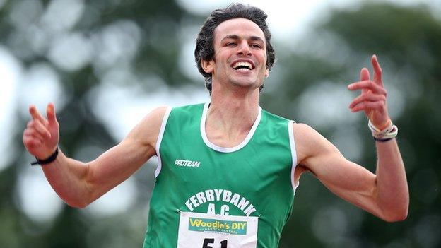 Irish 400m hurdler Thomas Barr has been in brilliant form this season