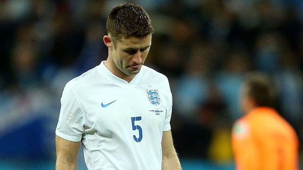 England's Gary Cahill