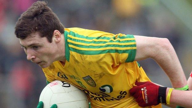 Jamie Brennan notched Donegal's second goal at Clones