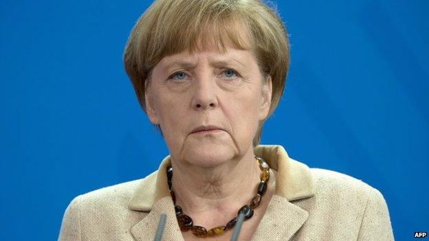 File photo: Angela Merkel, 20 June 2014