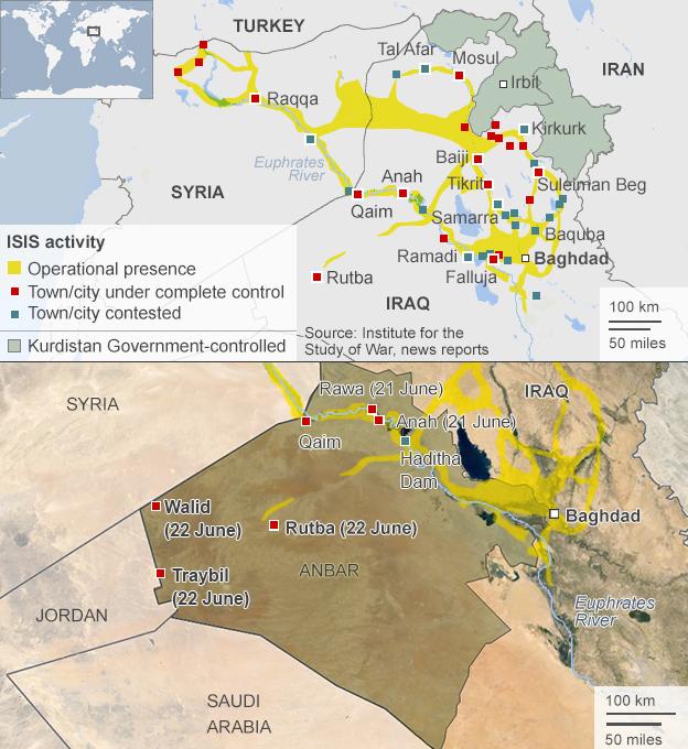 Iraq map