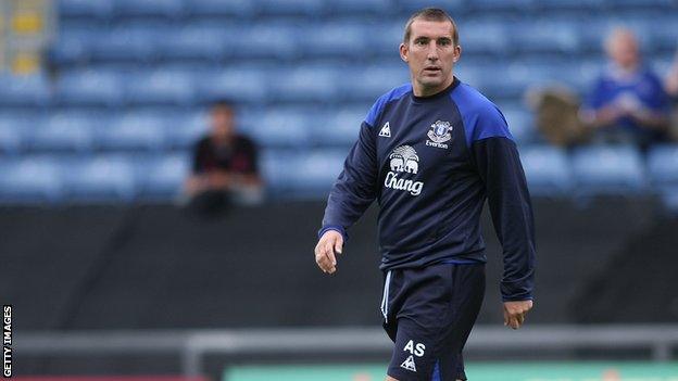 Alan Stubbs was in charge of Everton's Under-21 side