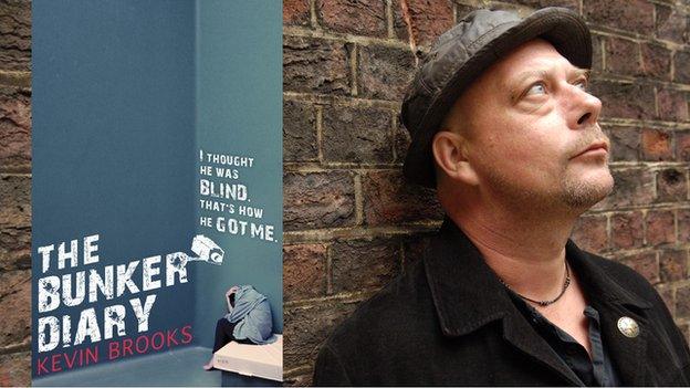 The Bunker Diary and its author Kevin Brooks