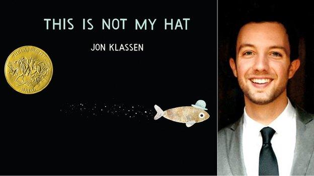 Jon Klassen and his second book This is Not My Hat