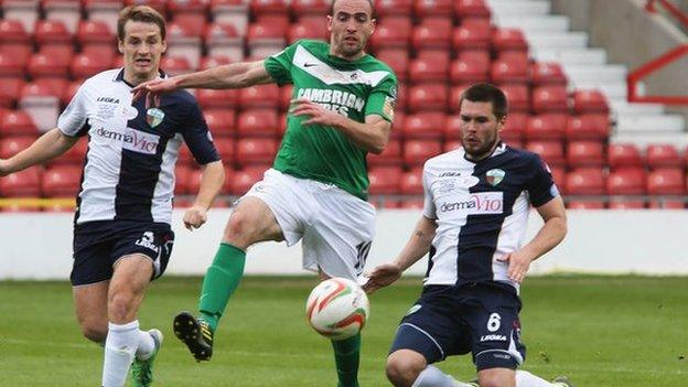 The New Saints beat Aberystwyth Town in the Welsh Cup final