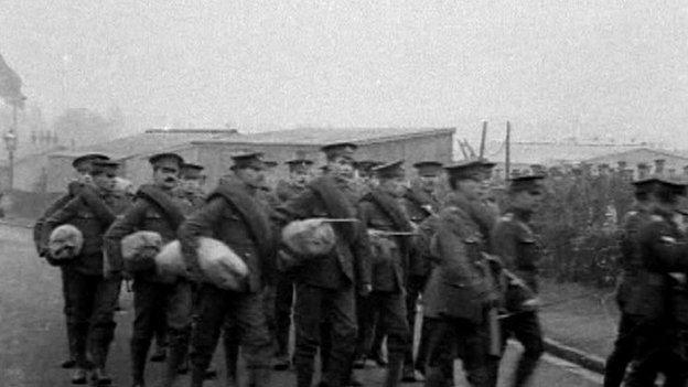 Soldiers at Morn Hill Camp