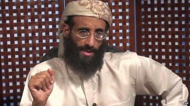 In this image taken from video and released by SITE Intelligence Group Anwar al-Awlaki speaks in a video message posted on radical websites 8 September 2010