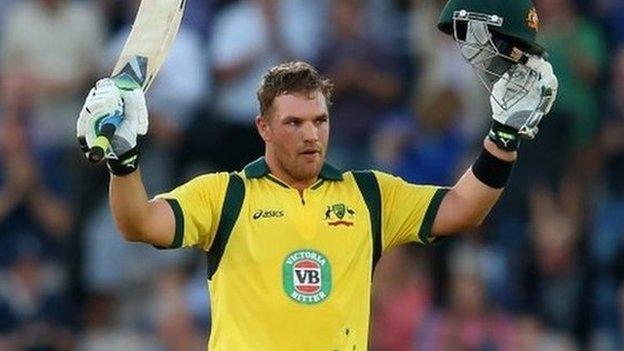 Australian one-day international Aaron Finch had only two hit two first-class centuries in 42 previous matches