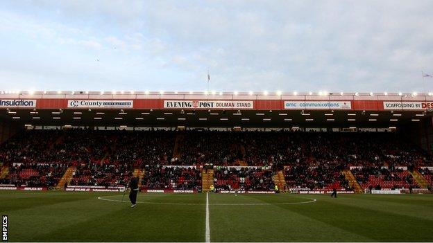 Ashton Gate, home of Bristol City Football Club since 1904