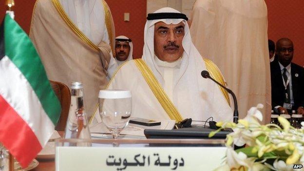 Kuwait's Foreign Minister Sheikh Sabah al-Khalid al-Sabah