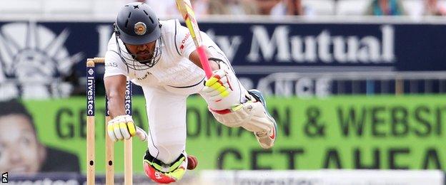 Sri Lanka's Dinesh Chandimal