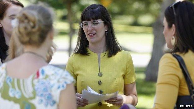 Kate Kelly in Utah (22 June 2014)