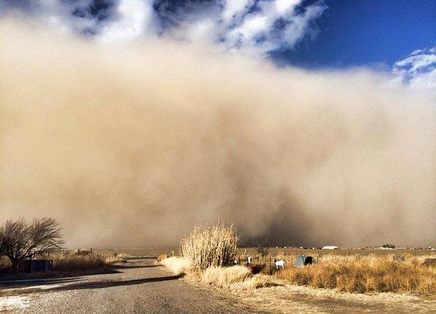 Dust storm