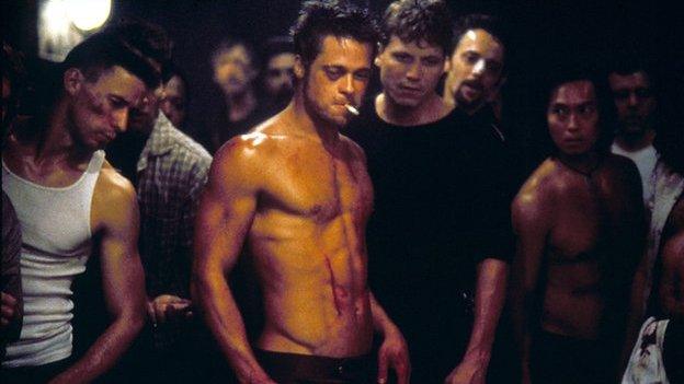 Brad Pitt in Fight Club