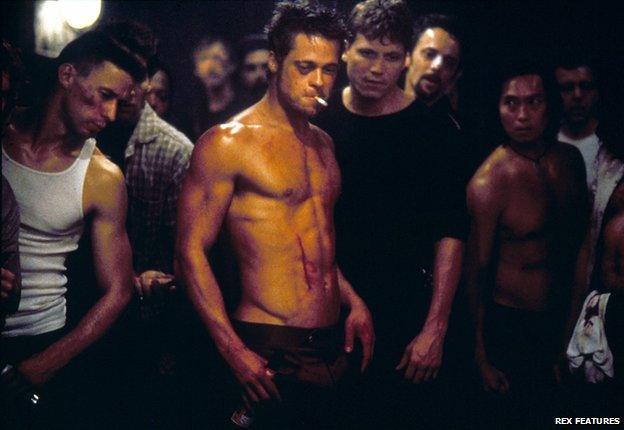 Brad Pitt in Fight Club