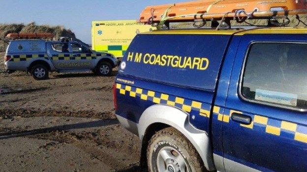 Coastguard vehicles