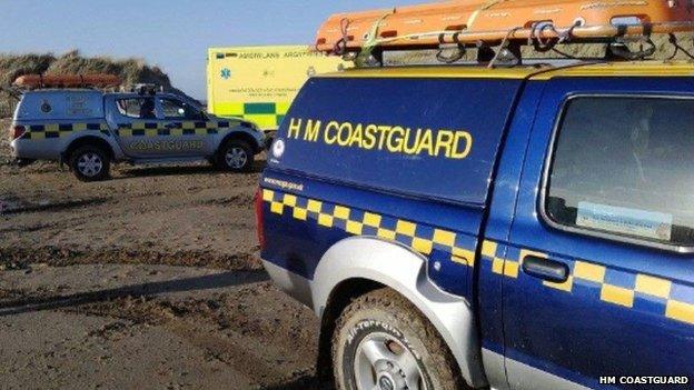 Coastguard vehicles