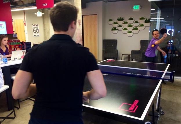 Indiegogo Ping-pong table