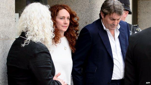 Rebekah Brooks and Charlie Brooks