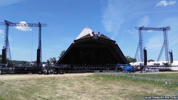 The Pyramid Stage