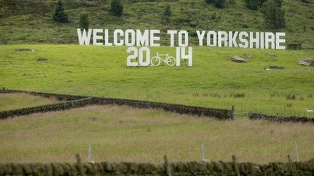 Yorkshire prepares to welcome the 2014 Tour de France