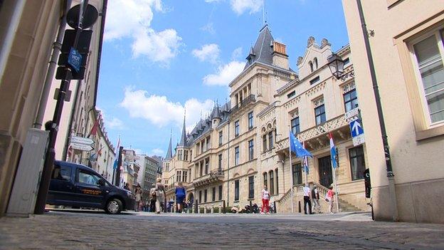 Centre of Luxembourg