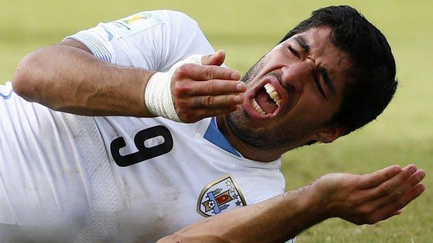 Uruguay's Luis Suarez