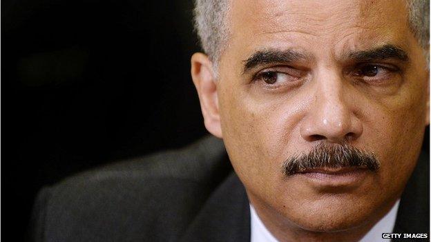 US Attorney General Eric Holder