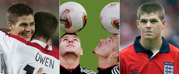 Steven Gerrard through the ages