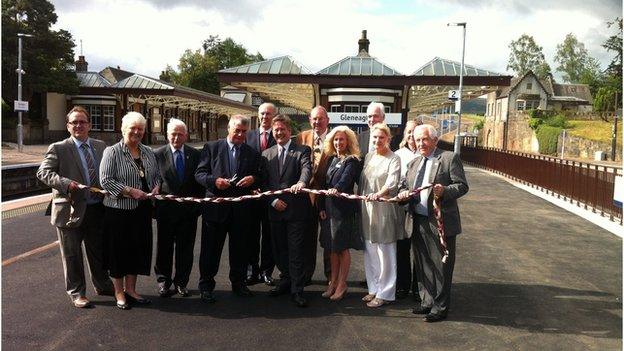 Gleneagles station opening