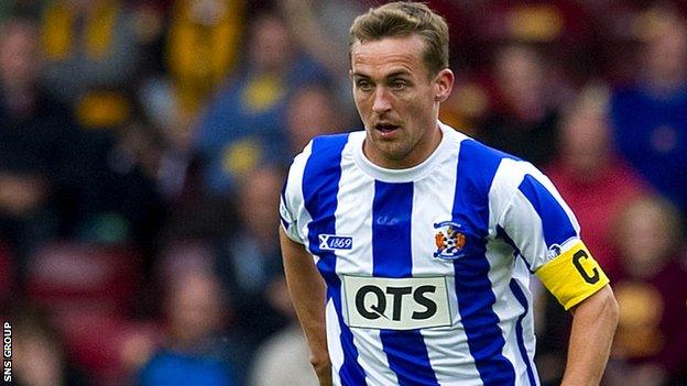 James Fowler was a League Cup winner with Kilmarnock in 2012