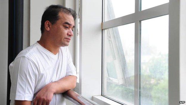 University professor, blogger, and member of the Muslim Uighur minority, Ilham Tohti in Beijing on 12 June 2010.