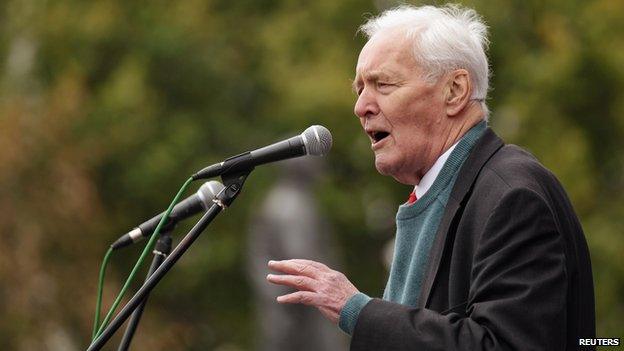 Tony Benn in 2011