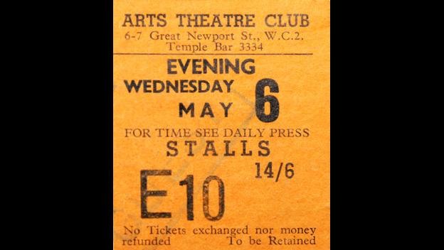 Arts Theatre ticket