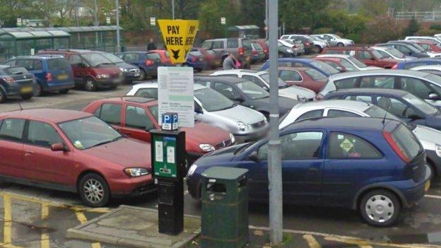 Bus station car park, Hereford