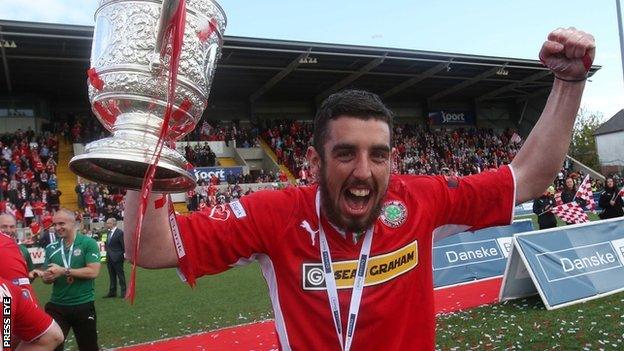 Joe Gormley was the the Premiership's top scorer last season