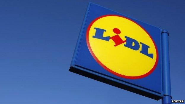 Lidl sign