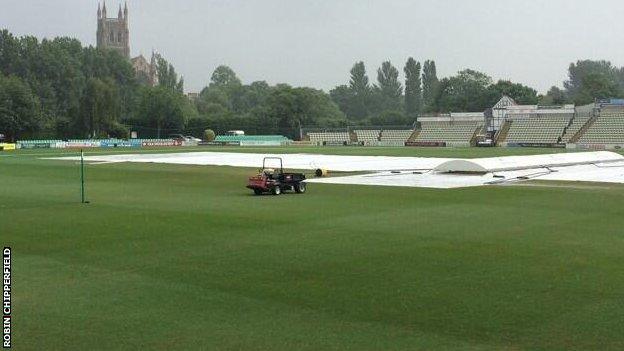 Rain at New Road