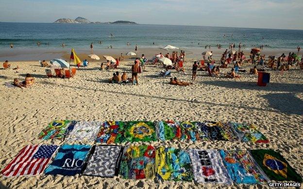 Ipanema beach, Rio