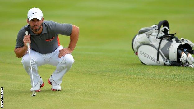 English golfer Paul Casey