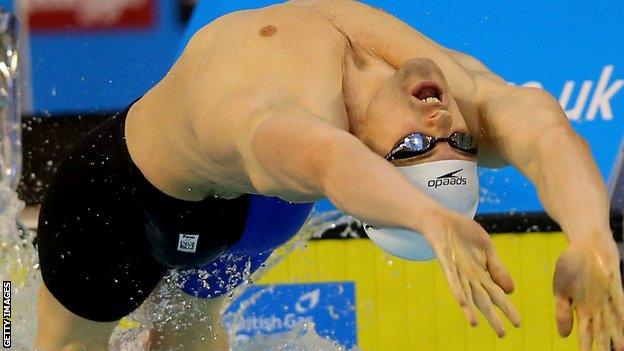 Swimmer Liam Tancock