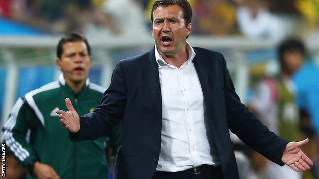Belgium coach Marc Wilmots