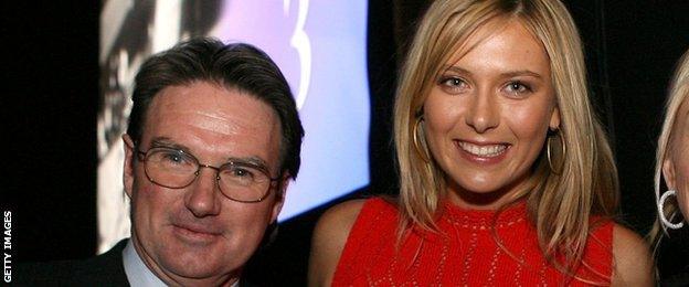 Jimmy Connors & Maria Sharapova