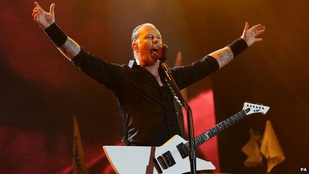 Metallica at Glastonbury