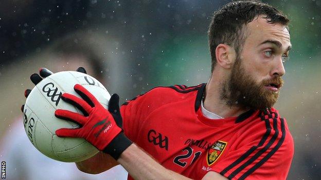 Conor Laverty starred in Down's win over Leitrim in Newry